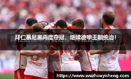 拜仁慕尼黑再度夺冠，继续德甲王朝统治！